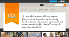 Desktop Screenshot of kidsempowered.com